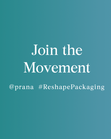 We've joined prAna's responsible packaging movement