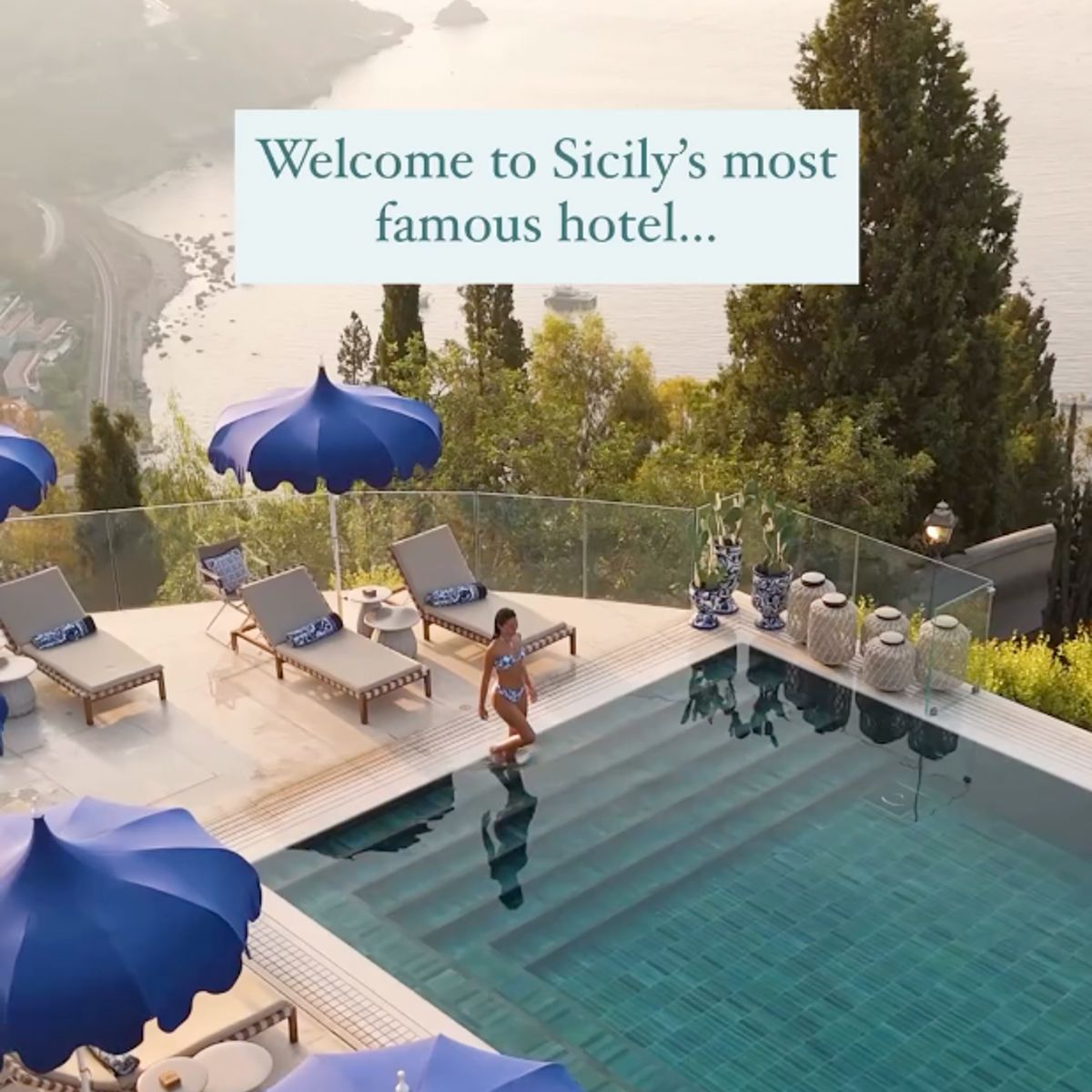 Hunza G Tracey Frill Bikini Set